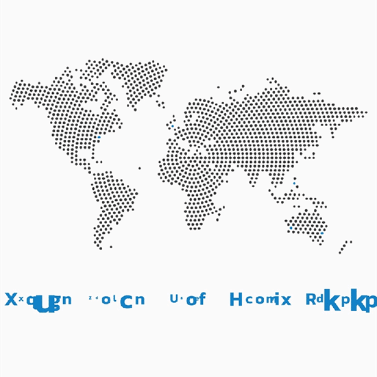 a visualisation of the offices of coredata group: boston, london, perth, manilla, sydney